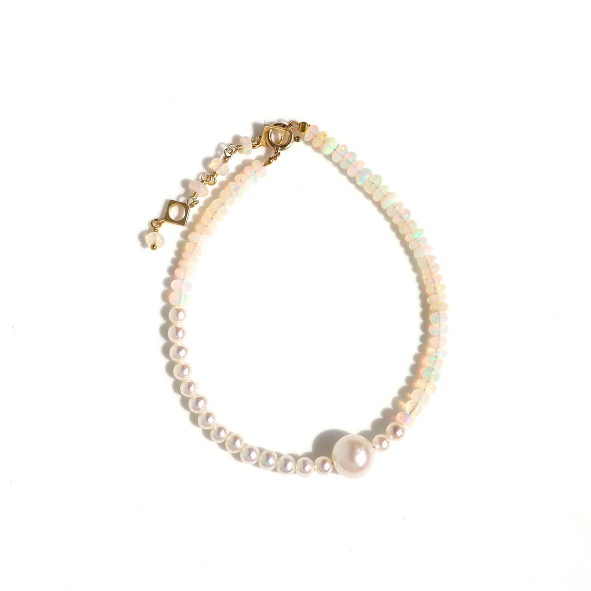 luxe Essence ブレスレット　パール＆オパール